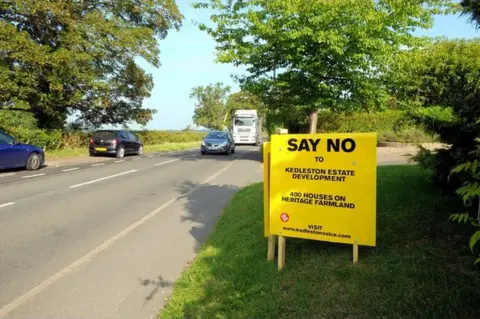 Kedleston Voice Kedleston Voice campaign board