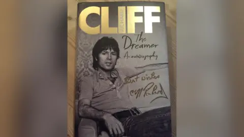 Love All A signed autobiography donated by Cliff Richard