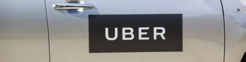 Getty Images Uber sign