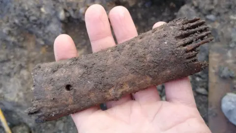 Oxford Archaeology Bone textile comb