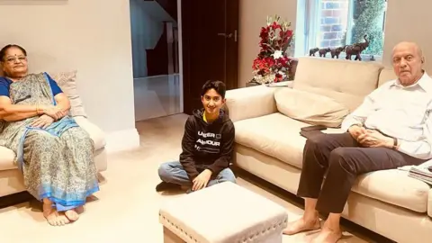 Rudra Sachdev Rudra Sachdev with his great grand uncle and aunt