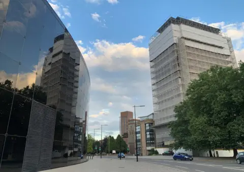 Richard Haugh/BBC Willis and St Francis Tower