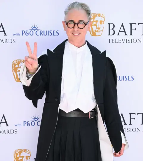 Getty Images Alan Cumming attends the 2025 BAFTA Television Awards with P&O Cruises at The Royal Festival Hall on May 11, 2025 in London, England
