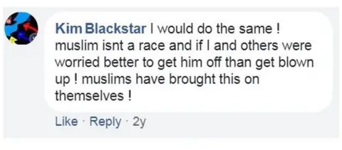 Facebook/Kim Blackstar Screengrab of Facebook page