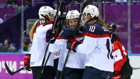 Martin Rose/GETTY IMAGES USA women’s hockey team