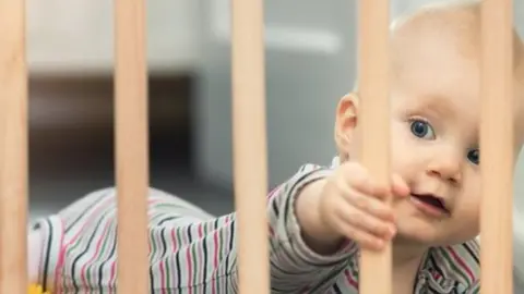 Getty Images Child stair gate