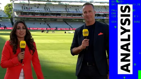 Isa Guha and Michael Vaughan
