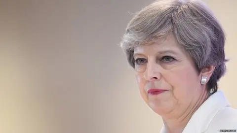 Getty Images Theresa May