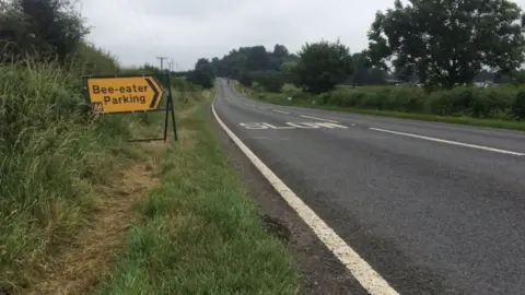 Rspb Bee-eater parking site