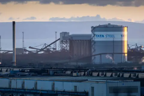 Getty Images The Tata steelworks