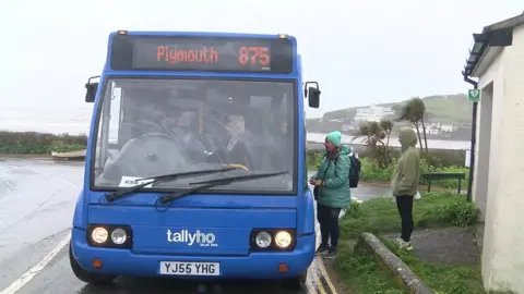 BBC Bigbury bus to Plymouth