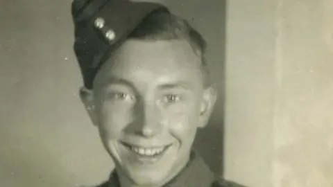 Nixon family Walter Nixon in army uniform as a young man