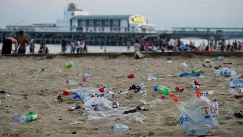 Getty Images/Finnbarr Webster Bournemouth beach