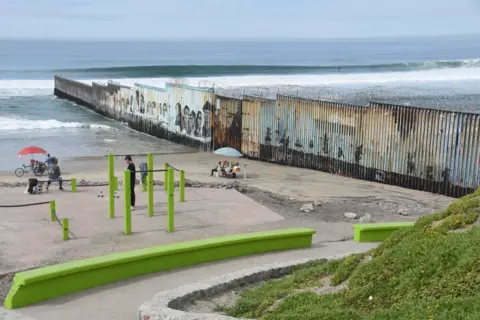 Border at Tijuana