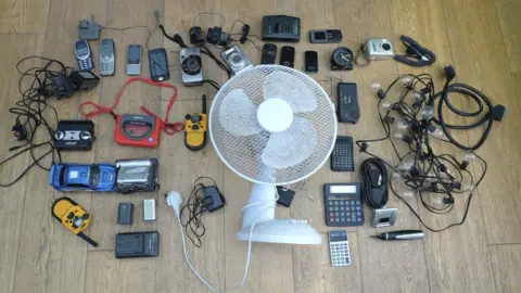 BBC Contents of a 'drawer of doom'