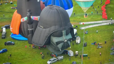 PA Media Darth Vader balloon