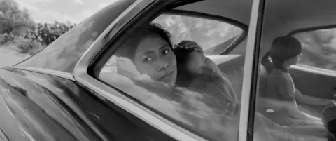 Alfonso Cuarón/Shutterstock Film still from Roma