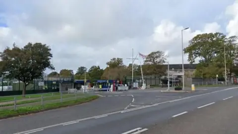 Google Royal Marine base at Lympstone