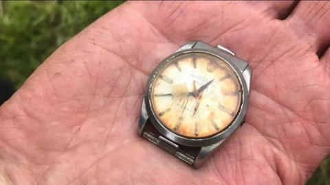 James Steele's Rolex watch
