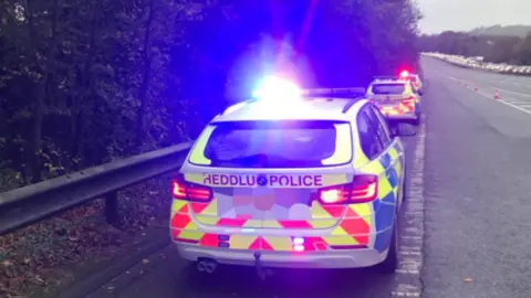 Twitter/ SWP_Roads M4 closed