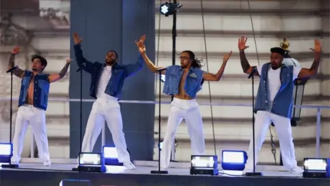 Reuters Diversity performs at the BBC Platinum Party at the Palace, as part of the Queen"s Platinum Jubilee celebrations, in London, Britain June 4, 2022