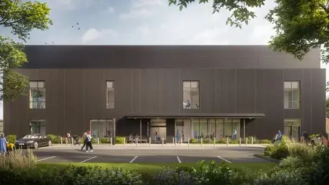Bradford Teaching Hospitals NHS Foundation Trust Computer generated image of the new building
