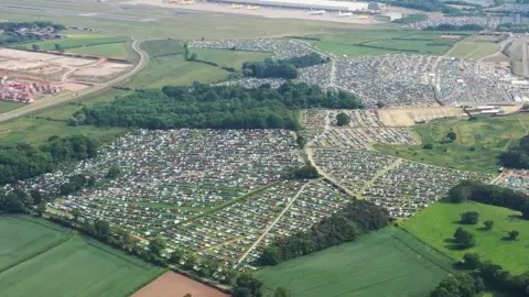 Daniel Cesare A still from the drone footage