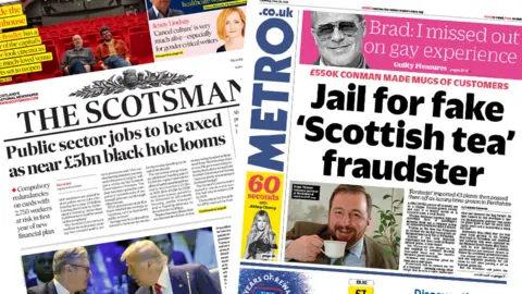 Scotsman and Metro composite
