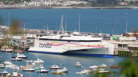 Condor Liberation in harbour 