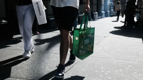 Getty IMages person shopping