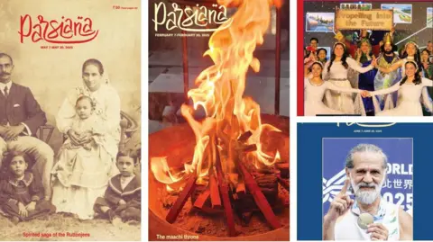BBC A Collage of Parsiana Magazine Covers Over the years