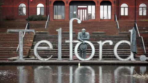 PA Media Thomas Telford statue