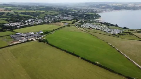 BBC Green fields and country lanes separated by traditional hedgerows. 
