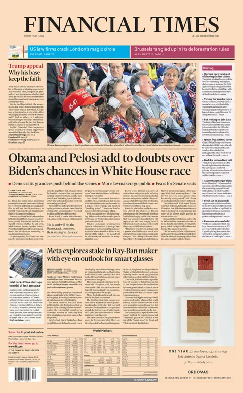 FT front page