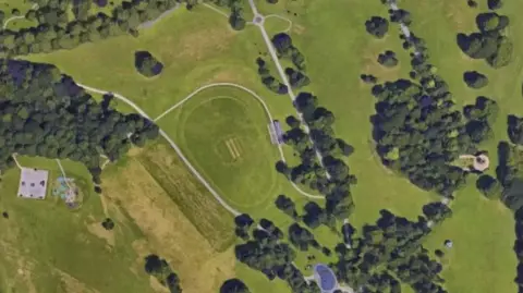 Google An aeriel photo of Roundhay Park in Leeds 