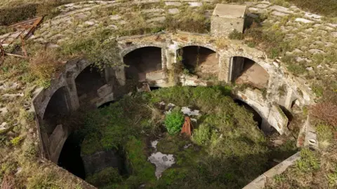 Savills The inside of a naval defence fort. 