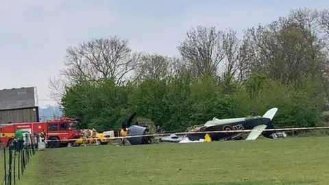 Matt Bullock Sea Fury wreckage