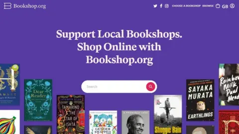 Bookshop.org Bookshop.org's website