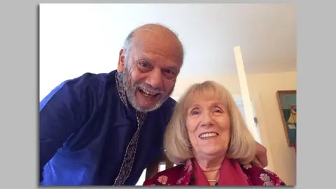 Praful Patel Praful with his wife, Lizzie