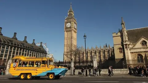 Getty Images London Duck Tour vehicle