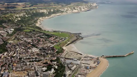 Getty Images Ariel picture of Folkestone