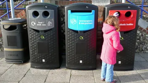 Getty Images Recycling banks