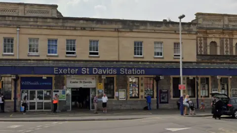 Google Exeter St David's station