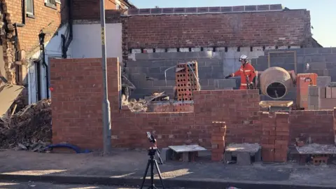 Phill Sanders Building work to the rear of property