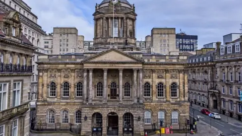 PA Media Liverpool Town Hall