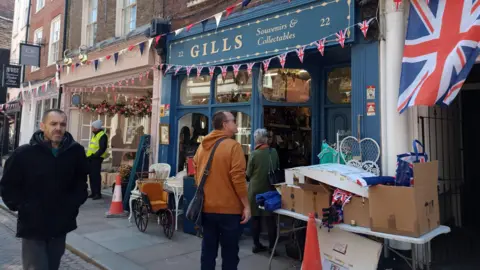 Stuart Maisner/BBC Rochester High Street