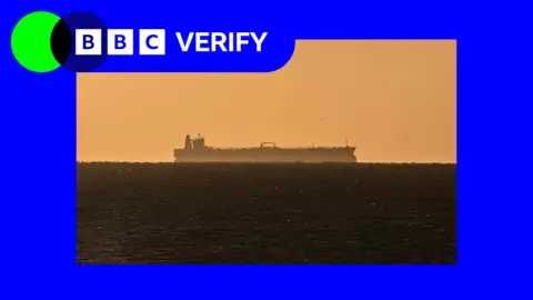 Getty Images An oil tanker on the horizon