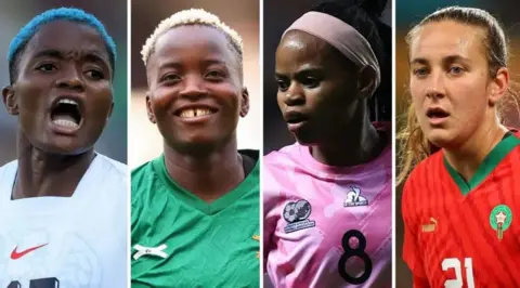Nigeria football player Rasheedat Ajibade, Zambia player Racheal Kundananji, South Africa player Hildah Magaia and Morocco player Yasmin Mrabet are among the stars heading for the Wafcon quarter-finals