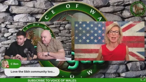 Voice of Wales/YouTube The channel has hosted several controversial guests including Katie Hopkins