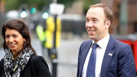 Reuters Matt Hancock and Gina Coladangelo